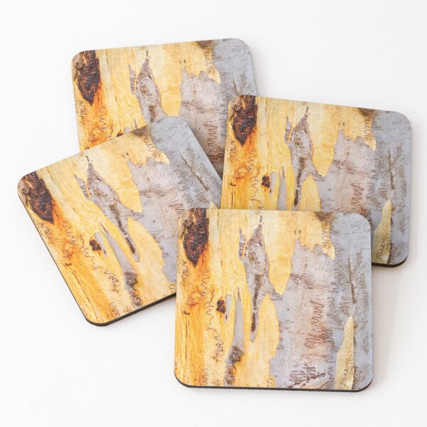 Item preview, Scribbly Gum Tree Bark Texture Close-Up Eucalyptus Tree designed and sold by Mary Prema Art.
