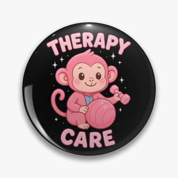 Item preview, Therapy Care Monkey | Physical Therapist Cute Rehab Design designed and sold by ClinicalHubs.