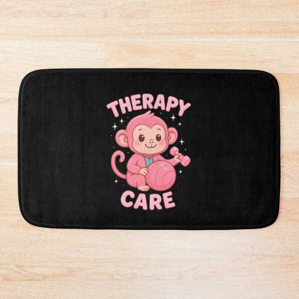 Item preview, Therapy Care Monkey | Physical Therapist Cute Rehab Design designed and sold by ClinicalHubs.