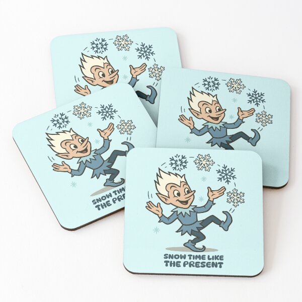 Item preview, Snow Time Like The Present designed and sold by Ghost on Toast.