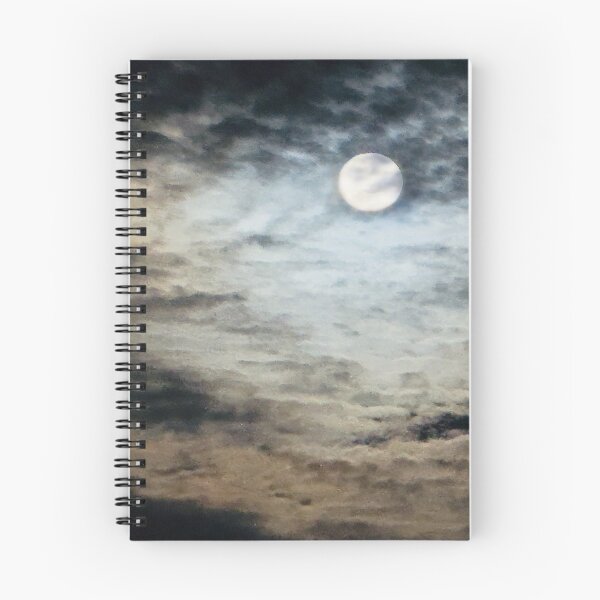 Item preview, Moonrise Through Stormy Clouds in Twilight Skies Art designed and sold by Mary Prema Art.