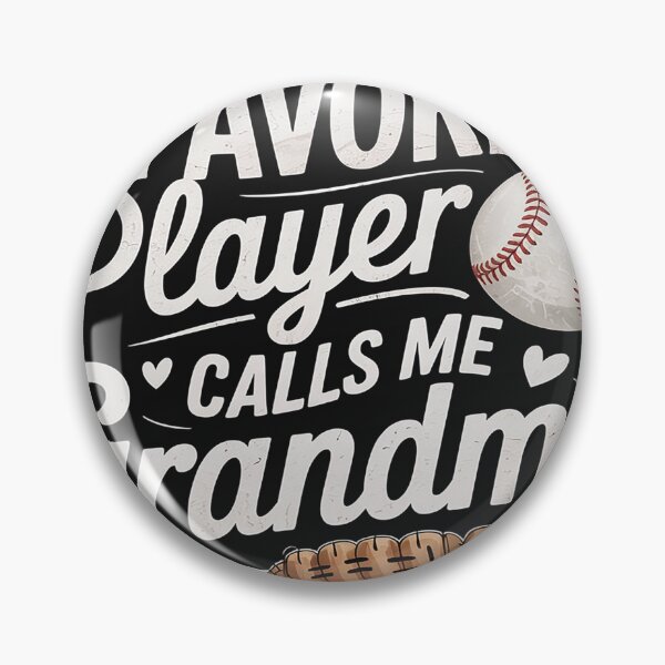 Item preview, My Favorite Player Calls Me Grandma Baseball Heart designed and sold by GaryBellcvbnb.