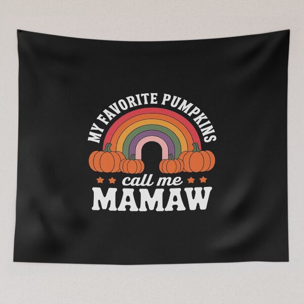 Item preview, My Favorite Pumpkins Call Me Mamaw Fall Autumn Rainbow designed and sold by GaryBellcvbnb.