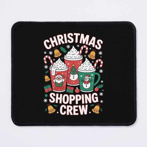 Item preview, Cute Xmas Coffee Mug Christmas Shopping Crew designed and sold by SusanaKlein.