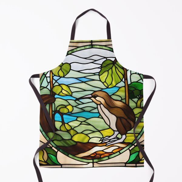 Item preview, Stained Glass Kiwi designed and sold by Wild Blue Designs NZ.