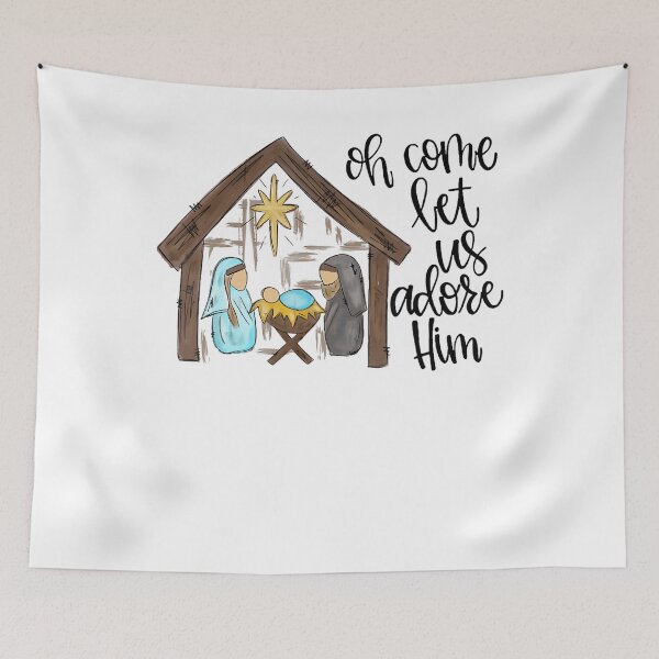 Item preview, him funny vintage classic let come merry christmas adore us retro o designed and sold by MelissaroBoxley.