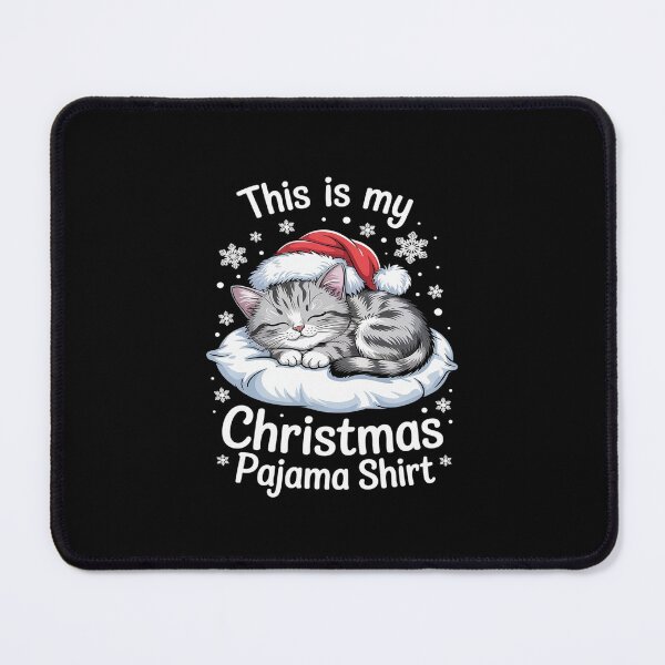 Item preview, Cat Official Christmas Sleepshirt Xmas Kitten Pajama designed and sold by dainegilbert.