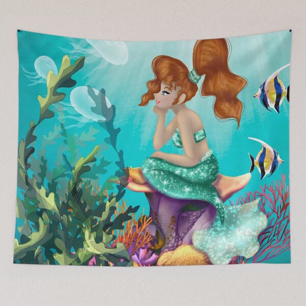 Item preview, Mermaid Reflection designed and sold by CharmedHeartArt.