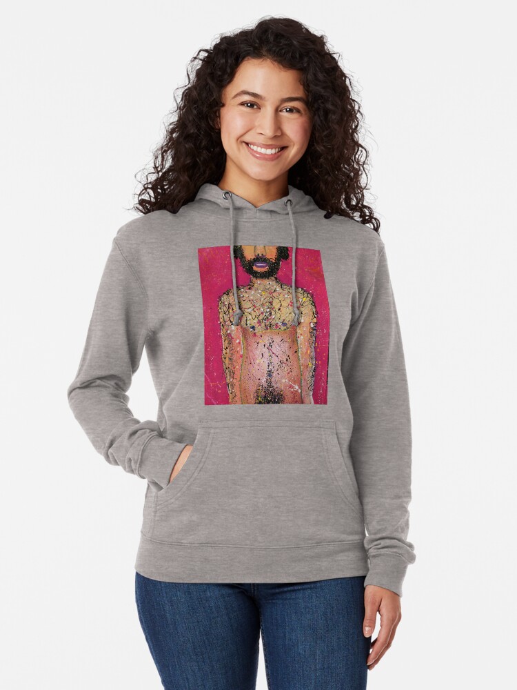 hairy guy sweatshirt