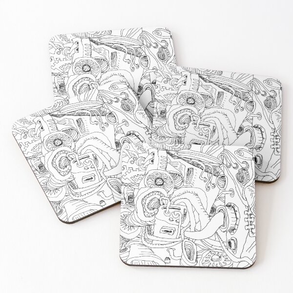 Item preview, abstract drawing scientifc design  designed and sold by jameshowgelpen.