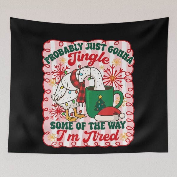 Item preview, Vintage Just Gonna Jingle Probably Some Retro The I'm Classic of Tired Way designed and sold by StacyBattleArt.
