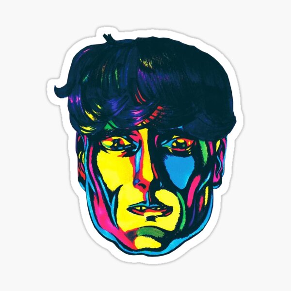 John Dwyer of Thee Oh Sees OCS sticker Sticker