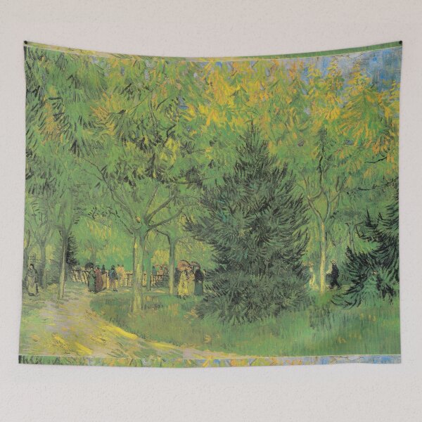 Item preview, HD A Lane in the Public Garden at Arles, by Vincent van Gogh HIGH DEFINITION designed and sold by MINDTHECHERRY.