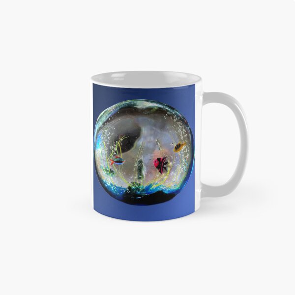 Item preview, Murano Aquarium Bioluminescent Bubble: Surreal Fish Tank Dream designed and sold by daweave77.