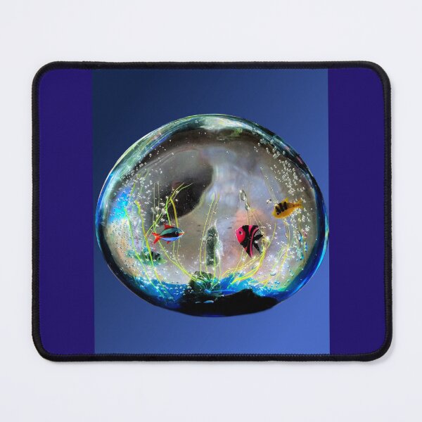 Item preview, Murano Aquarium Bioluminescent Bubble: Surreal Fish Tank Dream designed and sold by daweave77.