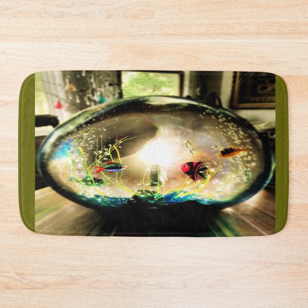 Item preview, Murano Aquarium Bioluminescent Bubble: Surreal Fish Tank Dream designed and sold by daweave77.