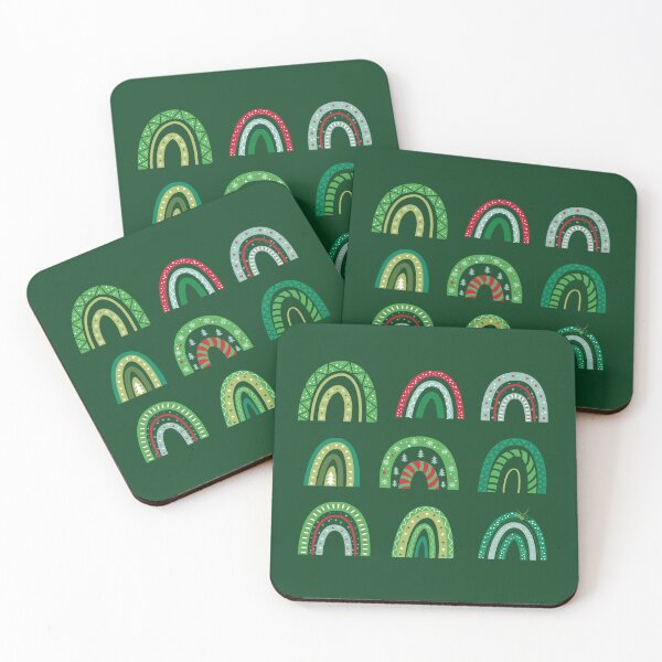 Item preview, Christmas Rainbows, Festive Rainbows designed and sold by sofibelen.