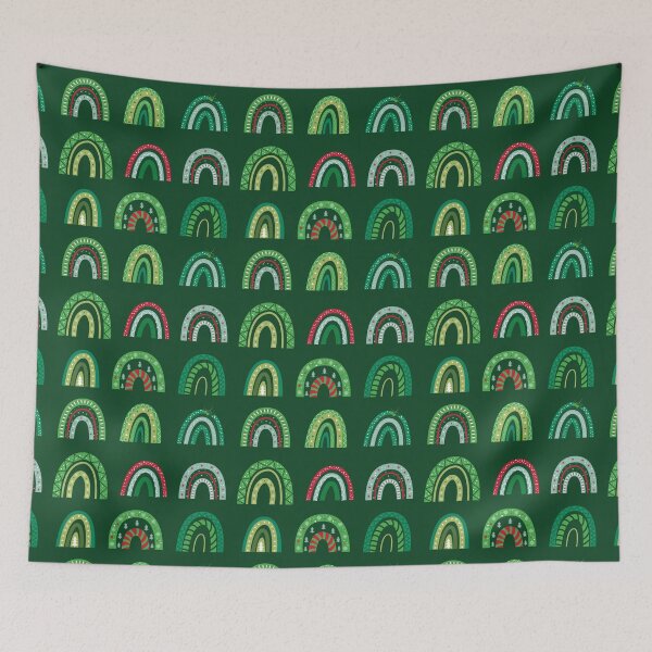 Item preview, Christmas Rainbows, Festive Rainbows designed and sold by sofibelen.