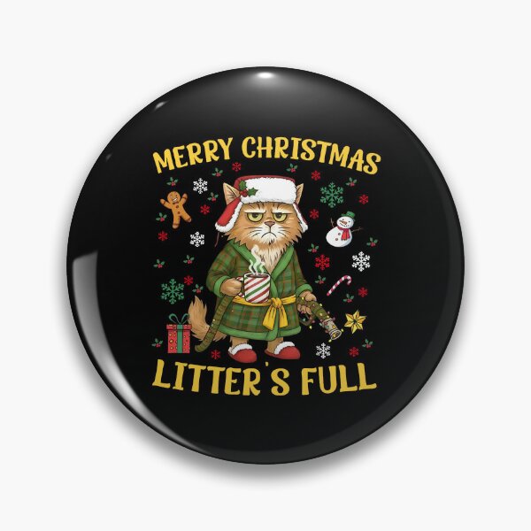 Item preview, Litters Full Christmas Cat Litter's Full Christmas  designed and sold by jimfarrepo.