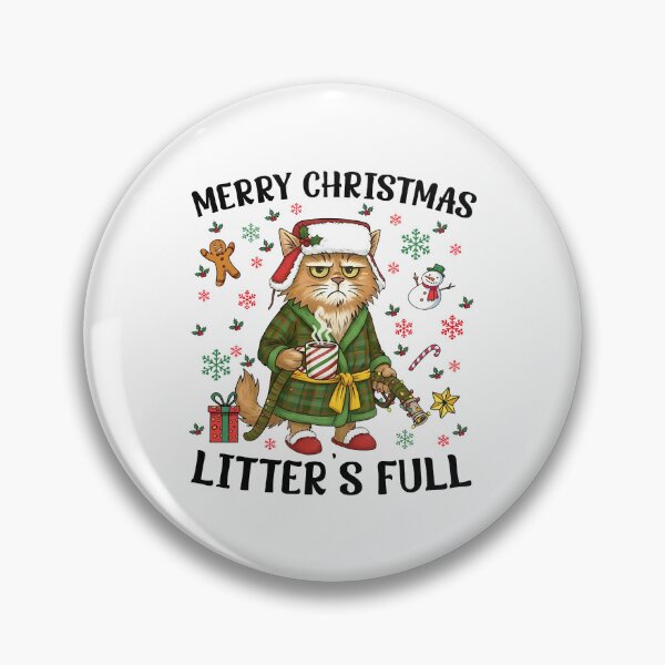 Item preview, Litters Full Christmas The Original Litter's Full Christmas Vacation Cat  designed and sold by jimfarrepo.