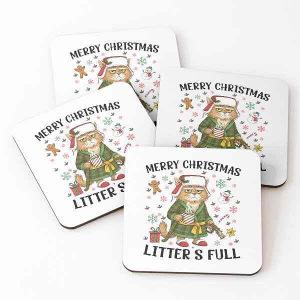 Item preview, Litters Full Christmas The Original Litter's Full Christmas Vacation Cat  designed and sold by jimfarrepo.