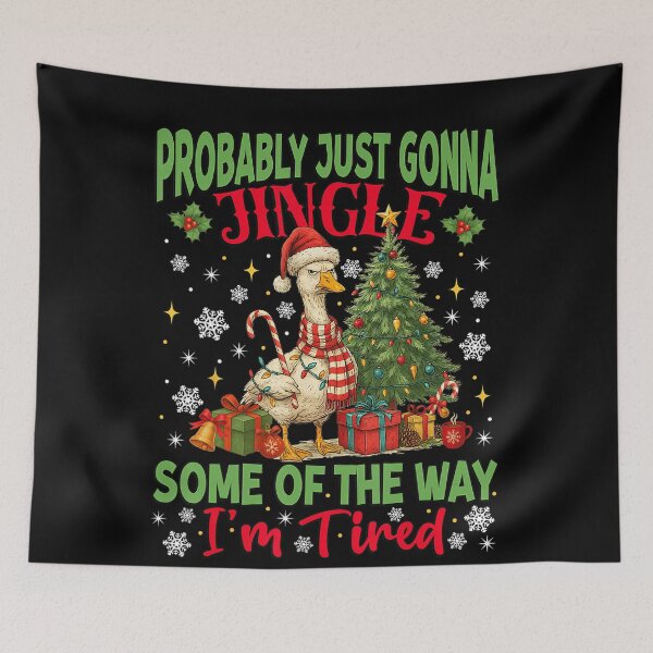 Item preview, of Some Way I'm Just Probably Vintage The Jingle Classic Retro Tired Gonna designed and sold by StacyBattleArt.