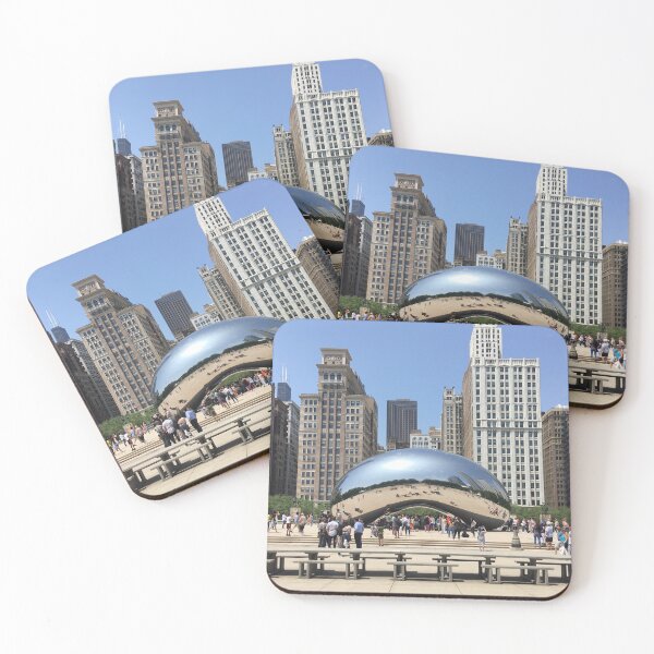 Item preview, the bean chicago summer photograph designed and sold by Tori-creates.