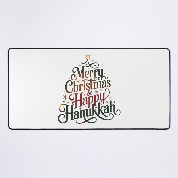 Item preview, Merry Christmas And Happy Hanukkah designed and sold by graphic-genie.