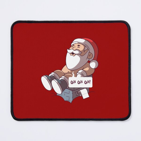 Item preview, Funny pooping Santa design – Cheeky Christmas Father Christmas joke designed and sold by messy-nessie.