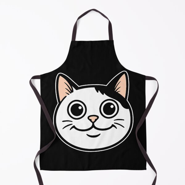 Item preview, Smiling Cat Meme Face - Cute Funny Cartoon Feline designed and sold by lemonfishing.