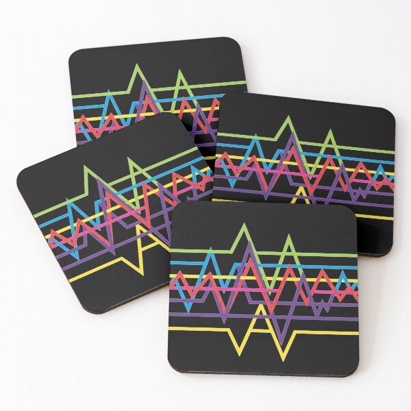 Item preview, Vibrant Waves ​Audio SpectrumThe Data Stream ​Controlled Chaos.  designed and sold by ZyVoAli.