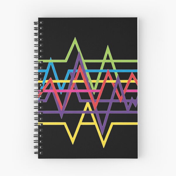 Item preview, Vibrant Waves Audio SpectrumThe Data Stream Controlled Chaos. designed and sold by ZyVoAli.