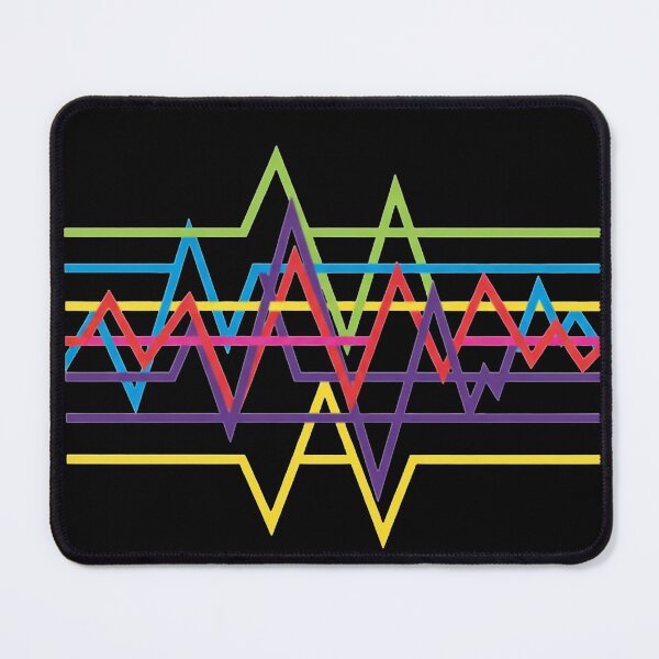 Item preview, Vibrant Waves Audio SpectrumThe Data Stream Controlled Chaos. designed and sold by ZyVoAli.