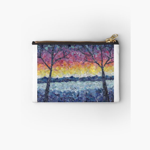 Item preview, Dusk on the River (Torn Paper Art) designed and sold by 5adraval.