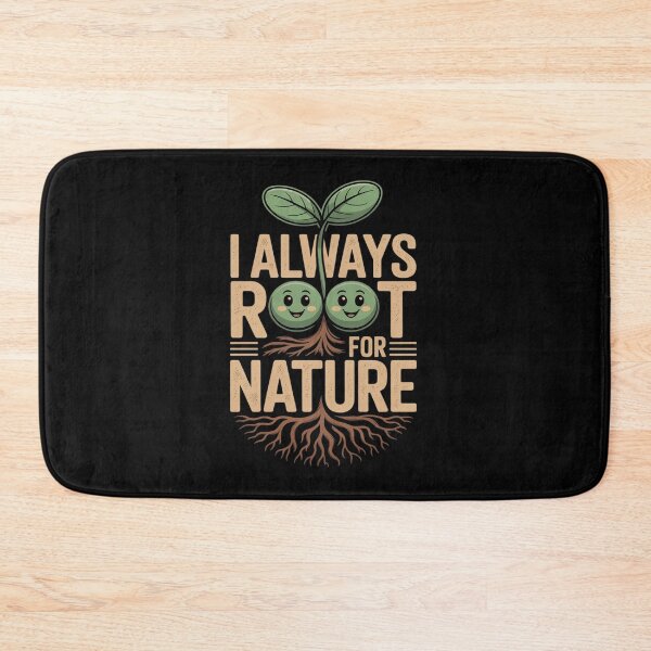 Item preview, I Always Root for Nature Sustainable Eco designed and sold by Jadiantukora.