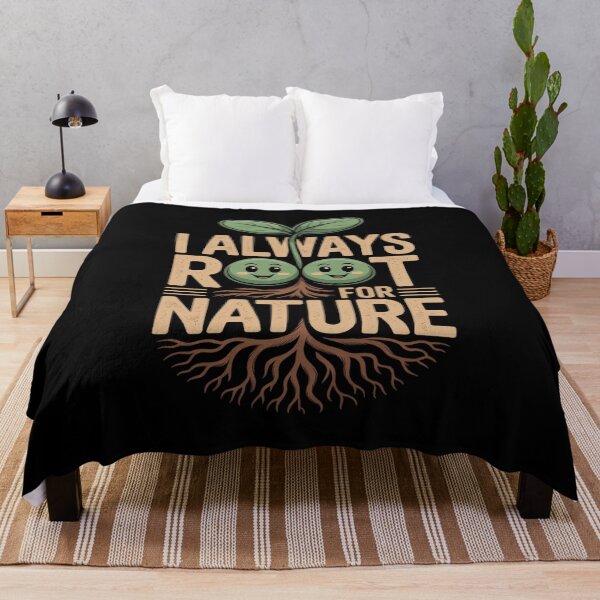 Item preview, I Always Root for Nature Sustainable Eco designed and sold by Jadiantukora.