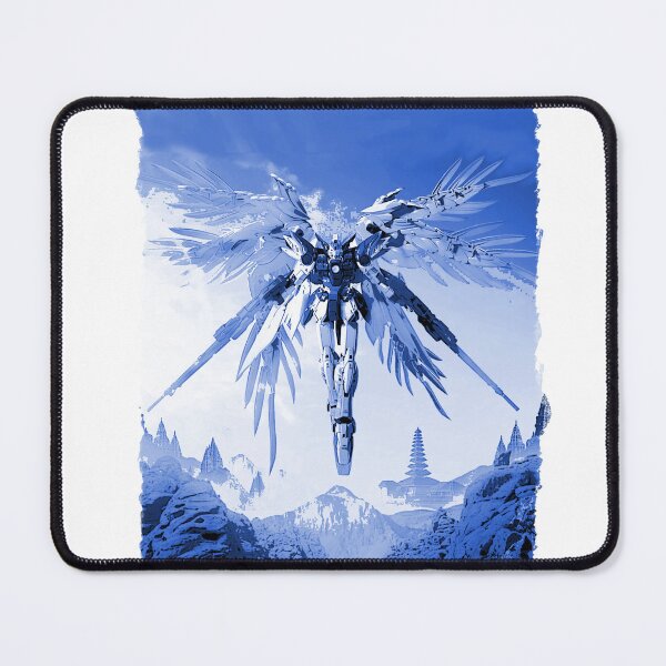 Item preview, wing Gundam vector Digital Artwork blue designed and sold by sabartgunpla.