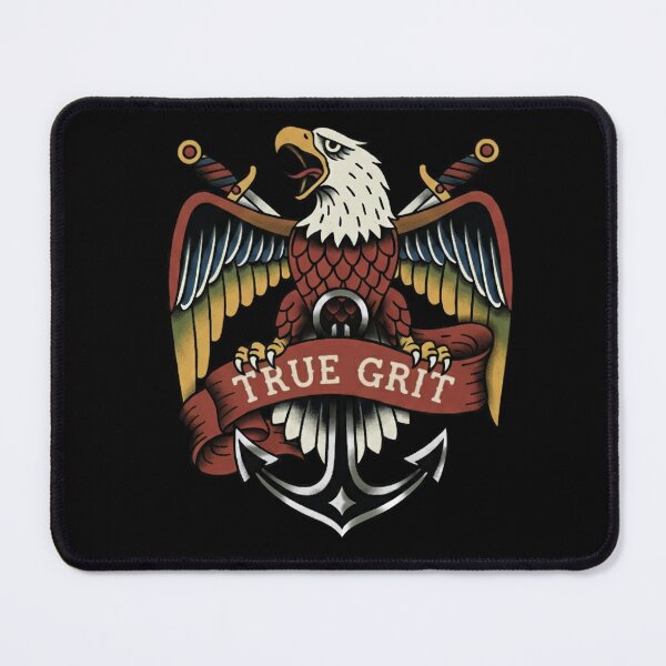Item preview, True Grit - Old School Eagle Dagger Anchor - Traditional Tattoo Art. designed and sold by jheinart.
