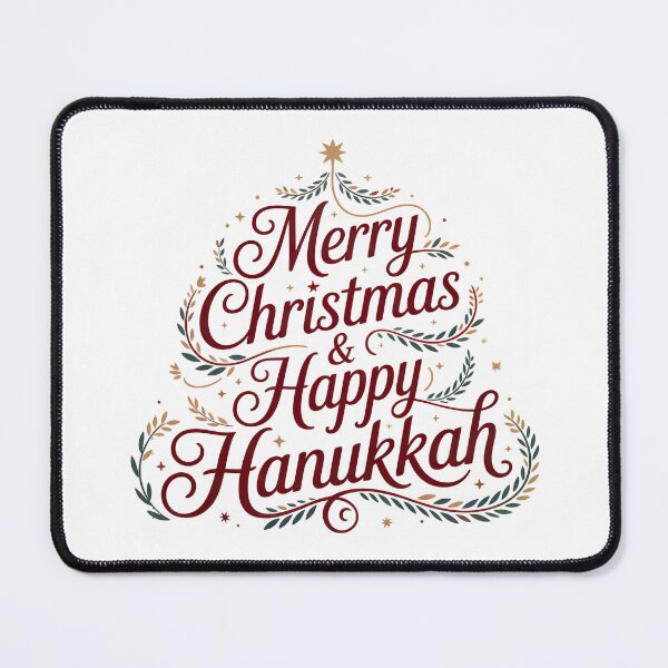 Item preview, Merry Christmas And Happy Hanukkah designed and sold by graphic-genie.