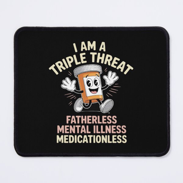 Item preview, I Am A Triple Threat Fatherless designed and sold by KingsLife1994.