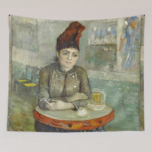 Item preview, HD Agostina Segatori Sitting in the Café du Tambourin, by Vincent van Gogh HIGH DEFINITION designed and sold by MINDTHECHERRY.