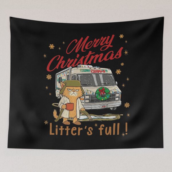 Item preview, Merry Christmas Litter’s Full Funny Cat Christmas designed and sold by jimfarrepo.