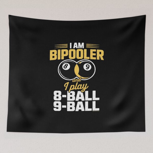Item preview, I Am Bipooler - Snooker Game Billiards Lover Pool Player designed and sold by KingsLife1994.