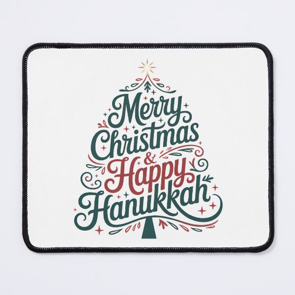 Item preview, Merry Christmas And Happy Hanukkah designed and sold by graphic-genie.