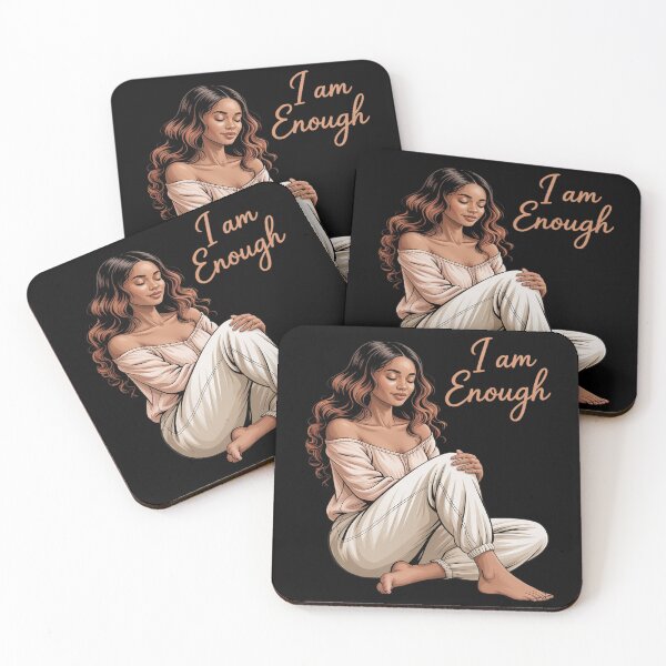 Item preview, I Am Enough – Womens Empowering Self-Love designed and sold by KingsLife1994.