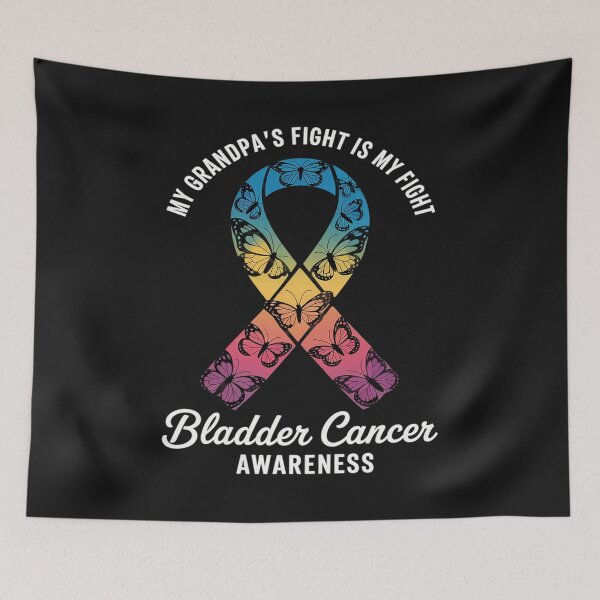 Item preview, My Grandpa's Fight is My Fight Cute Bladder cancer awareness designed and sold by TAYLOROUSDALE.