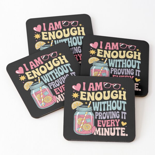 Item preview, I Am Enough Without Proving It Every Minute designed and sold by KingsLife1994.