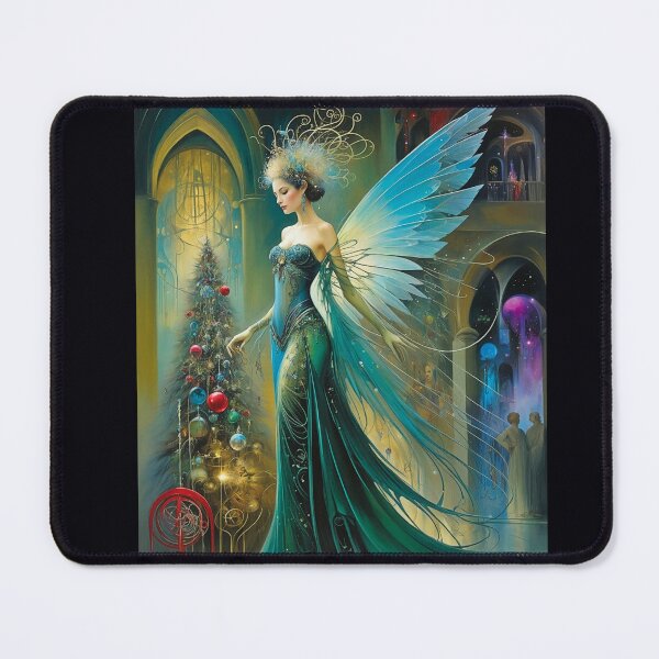 Item preview, Bio Tech Steam Punk Christmas Fairy No. 003 designed and sold by FaerieFusion.