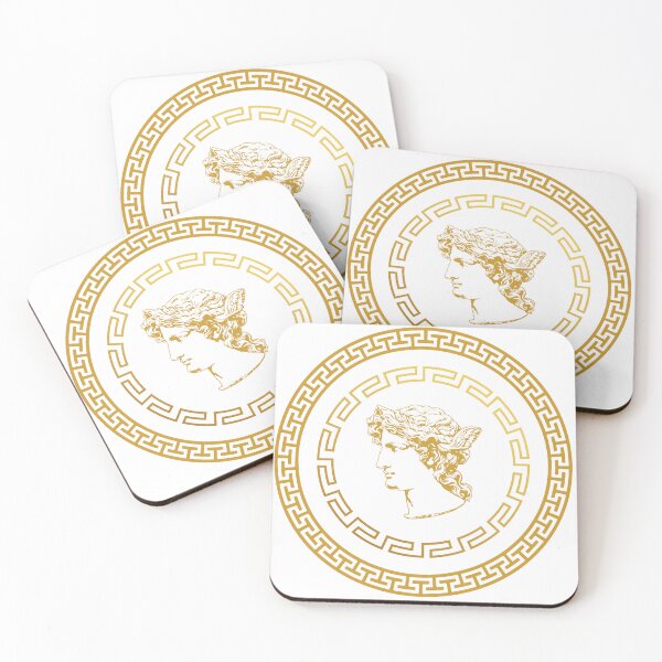 Item preview, Golden Apollo Greek Mythology Medallion Art designed and sold by Akarshani  Rumeshika.