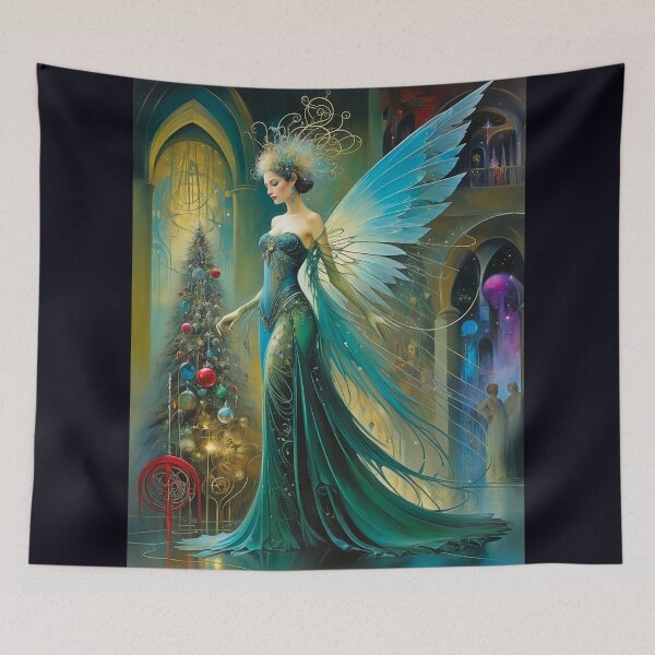 Item preview,  Bio Tech Steam Punk Christmas Fairy No.  003 designed and sold by FaerieFusion.